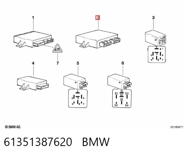  61351387620 BMW