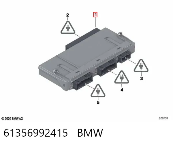 Блок комфорту 61356992415 BMW