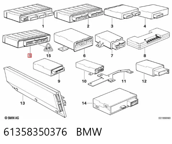  61358350376 BMW