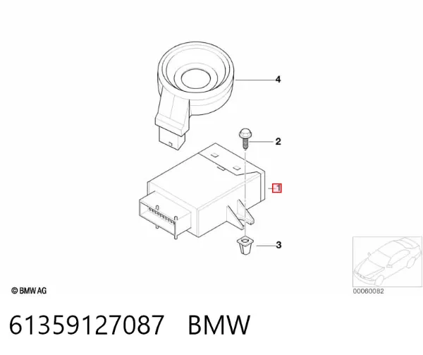  61359127087 BMW