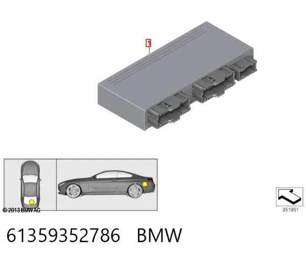  61359352786 BMW