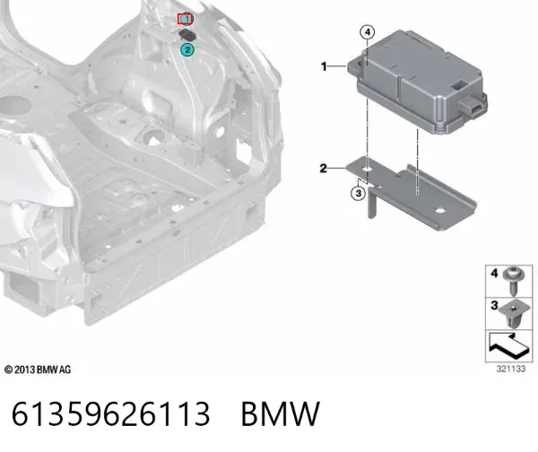  61359626113 BMW