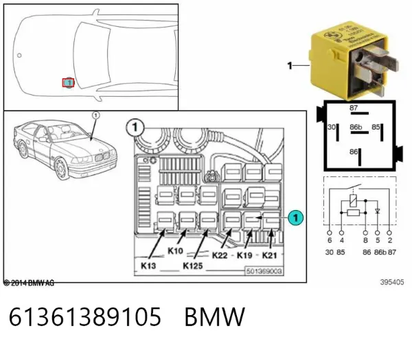  61361389105 BMW