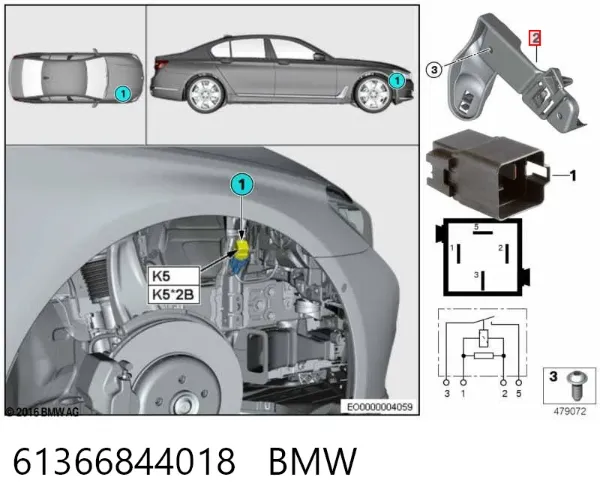  61366844018 BMW