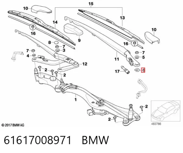  61617008971 BMW
