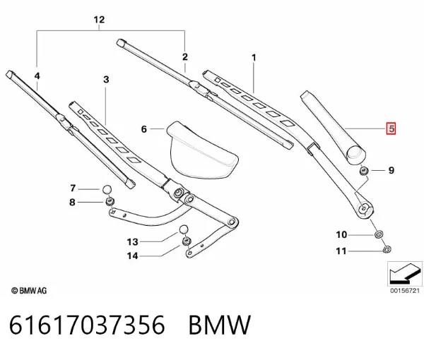  61617037356 BMW