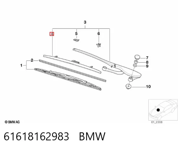  61618162983 BMW