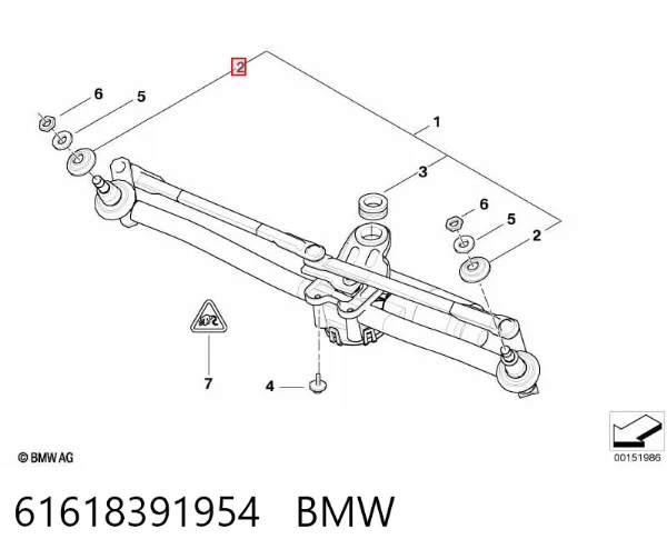  61618391954 BMW