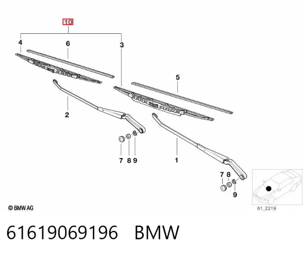  61619069196 BMW