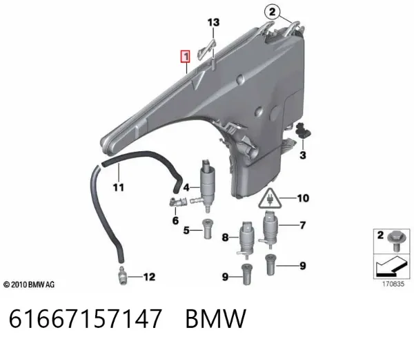  61667157147 BMW