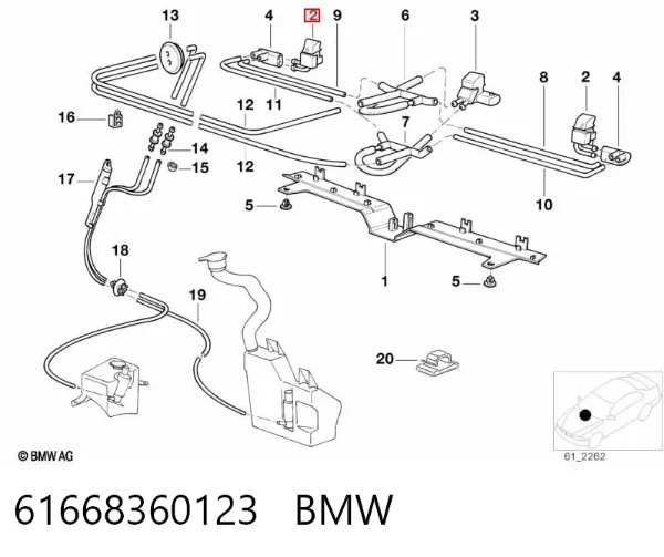  61668360123 BMW
