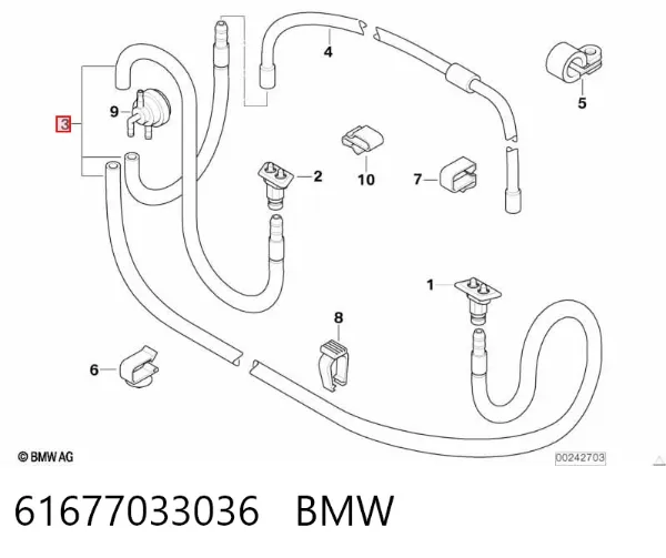  61677033036 BMW