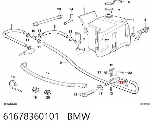  61678360101 BMW