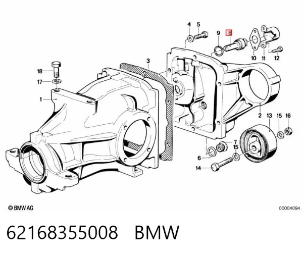 Датчик швидкості BMW 3 E30