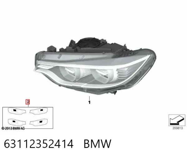  63112352414 BMW