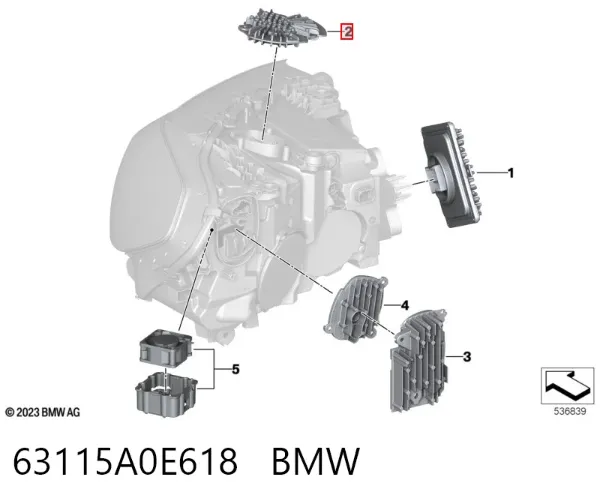  63115A0E618 BMW