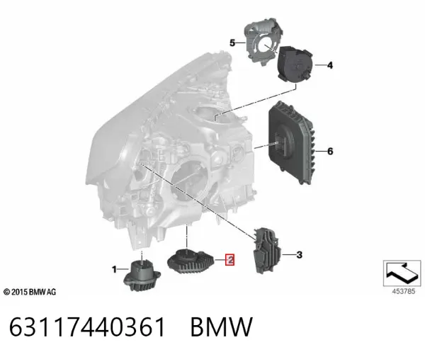  63117440361 BMW