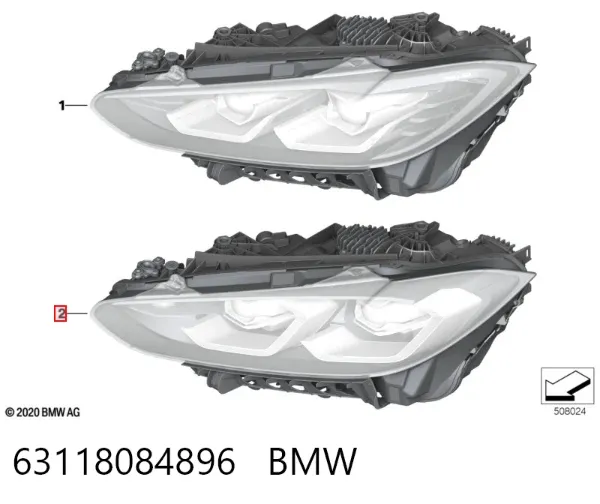  63118084896 BMW