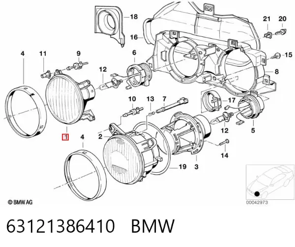 63121386410 BMW
