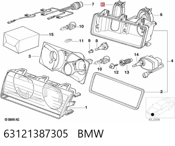  63121387305 BMW