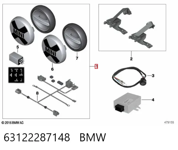  63122287148 BMW