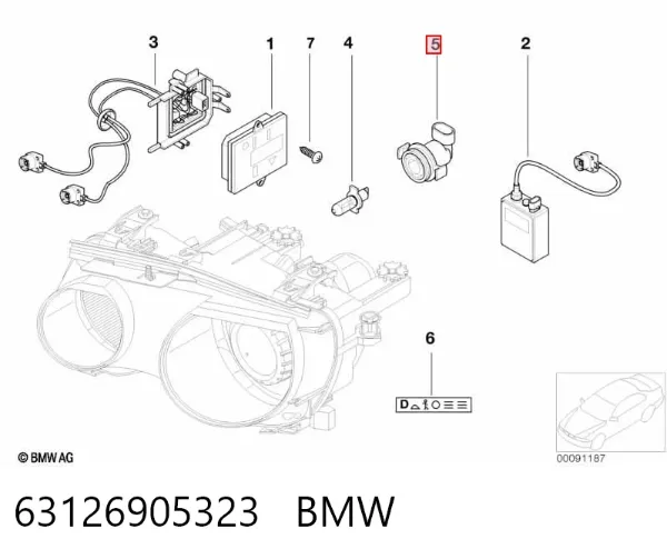  63126905323 BMW