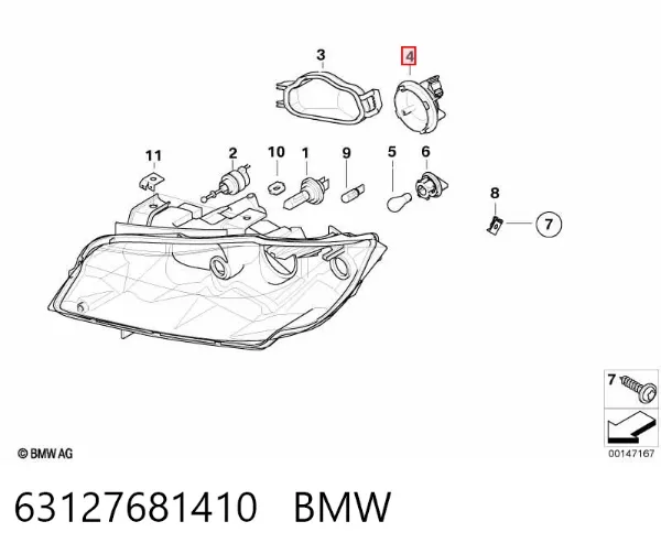  63127681410 BMW