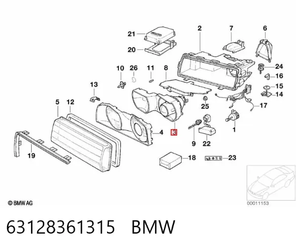  63128361315 BMW