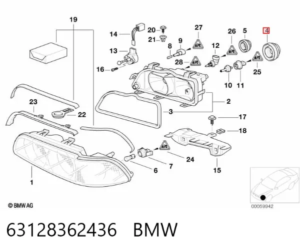  63128362436 BMW