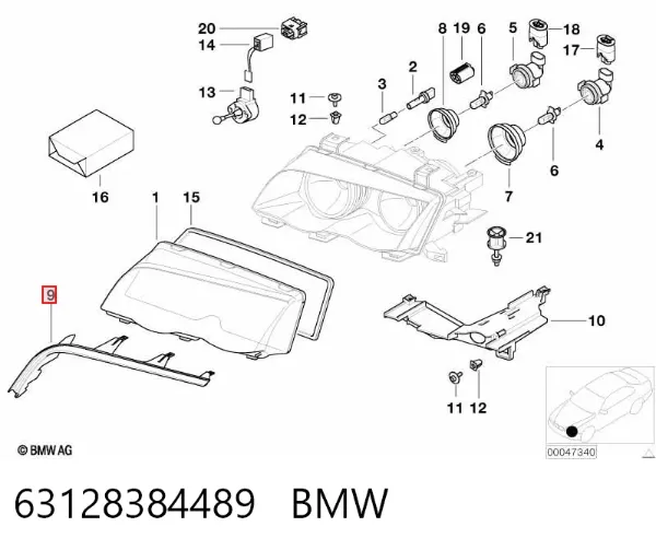  63128384489 BMW