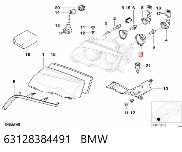  63128384491 BMW