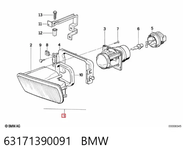  63171390091 BMW