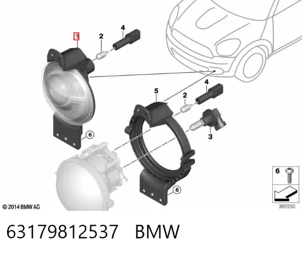  63179812537 BMW