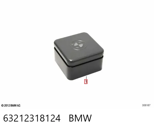  63212318124 BMW