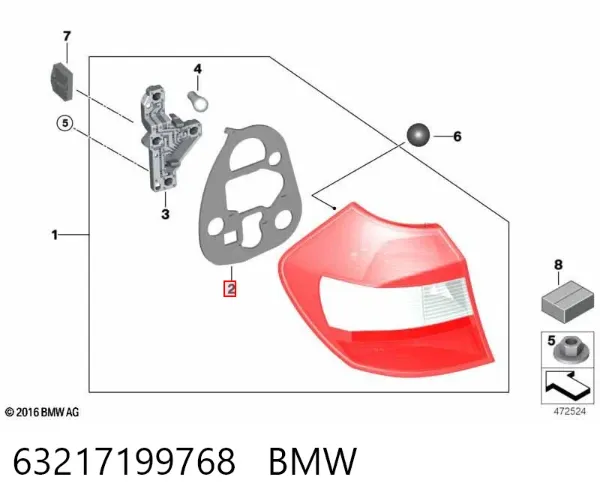 63217199768 BMW
