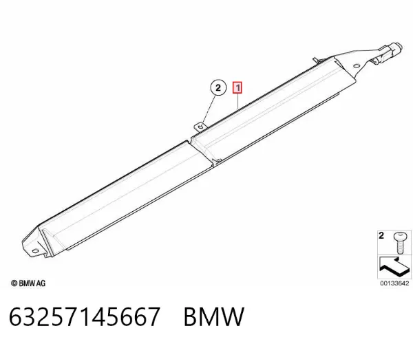 Задній стоп 63257145667 BMW
