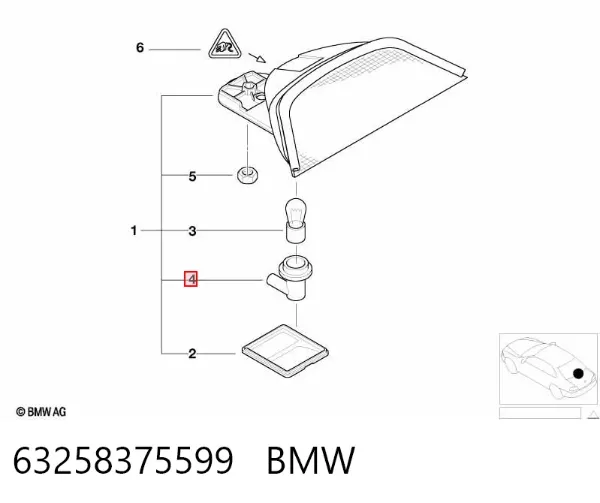  63258375599 BMW