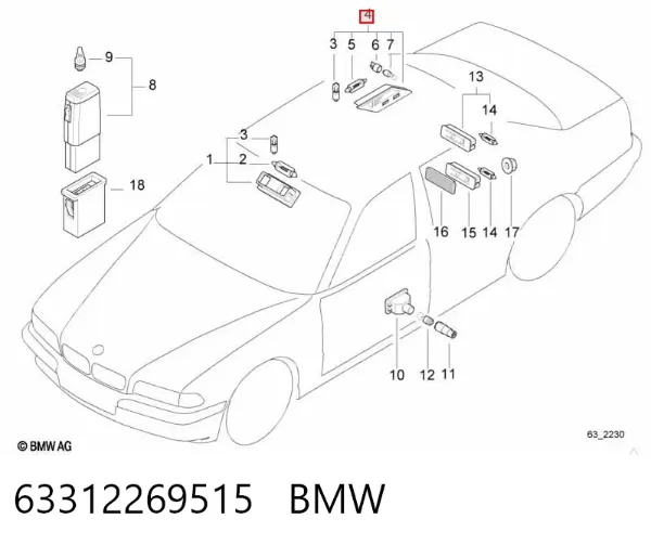  63312269515 BMW