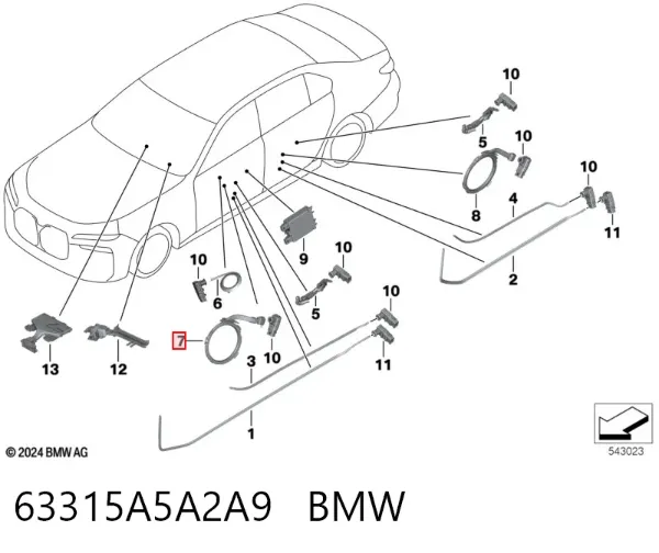  63315A5A2A9 BMW