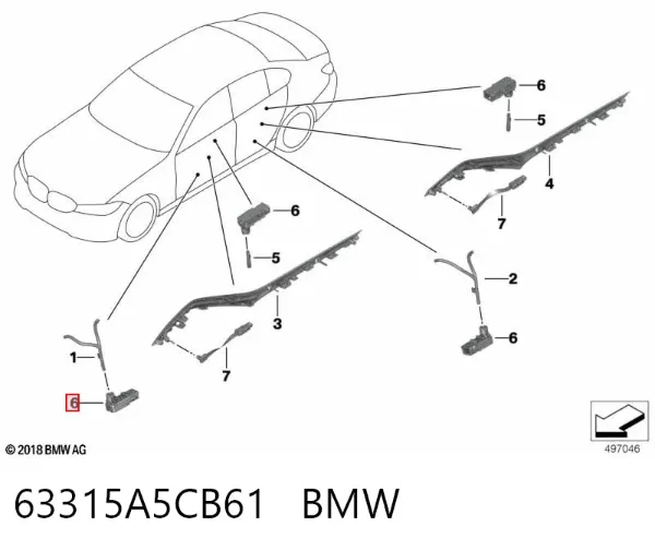  63315A5CB61 BMW