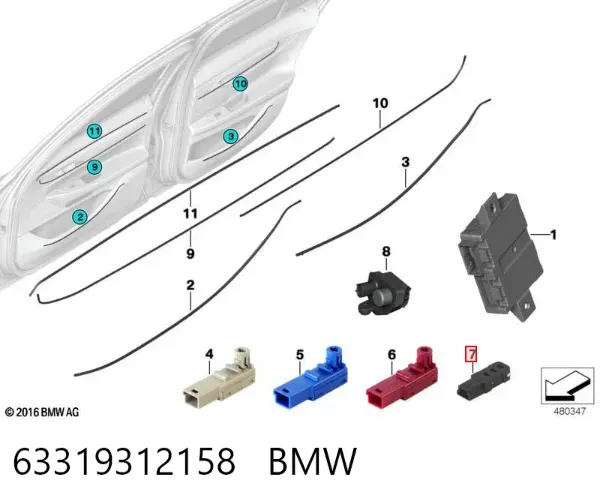  63319312158 BMW