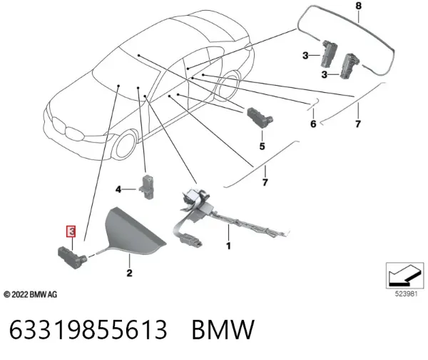  63319855613 BMW