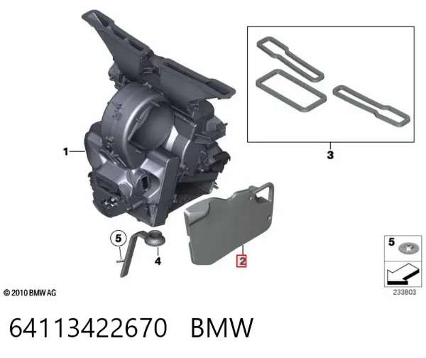  64113422670 BMW