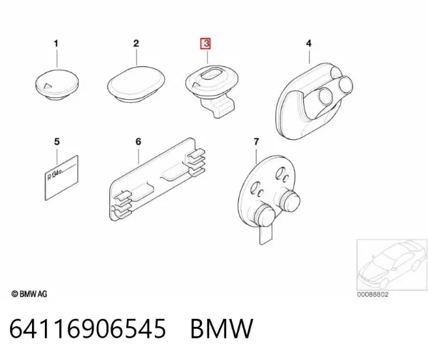  64116906545 BMW
