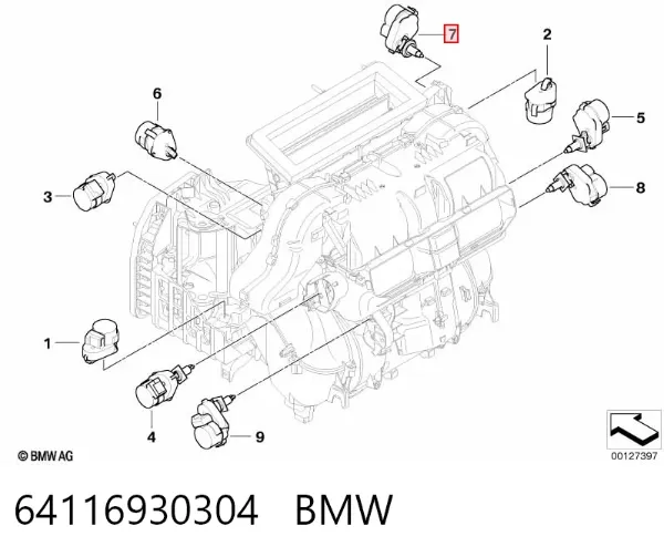  64116930304 BMW