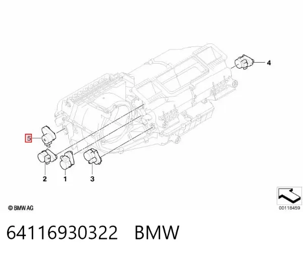  64116930322 BMW
