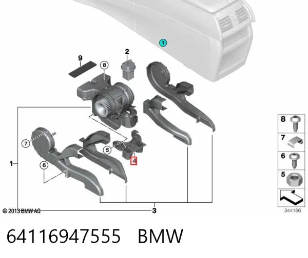  64116947555 BMW