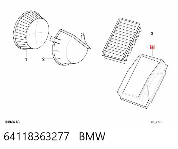  64118363277 BMW