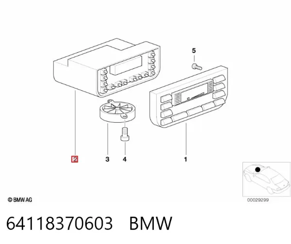  64118370603 BMW