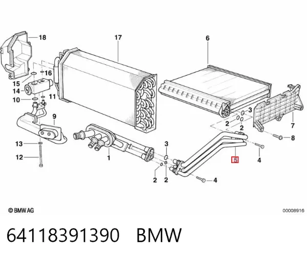  64118391390 BMW
